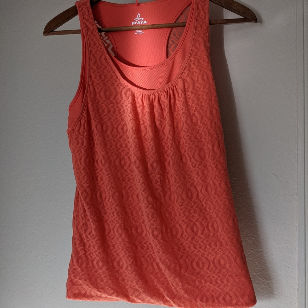 prAna Mika double layer workout tank top